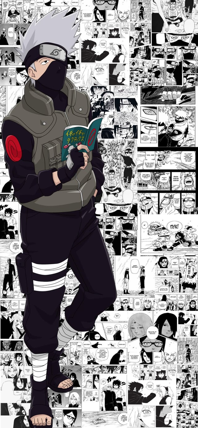 Naruto Manga Pop Wallpaper