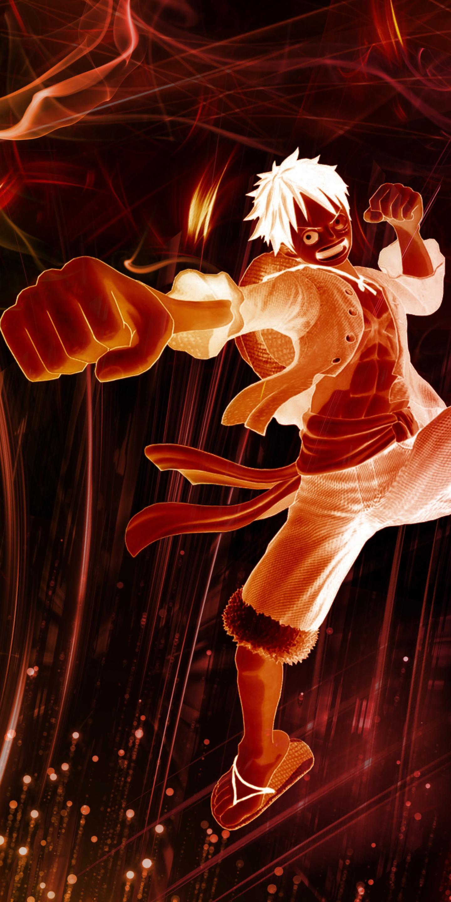 Straw Hat Monkey D Luffy Phone Wallpaper