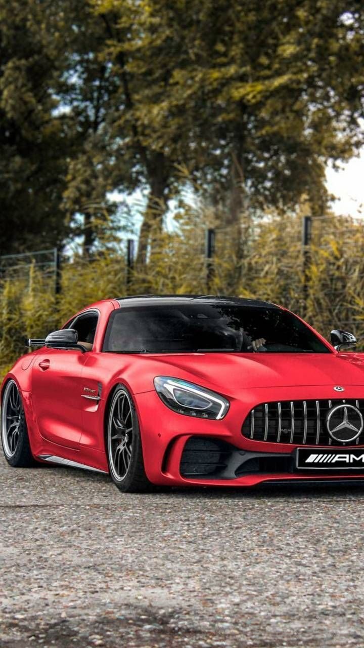 Red mercedes amg Wallpaper Download