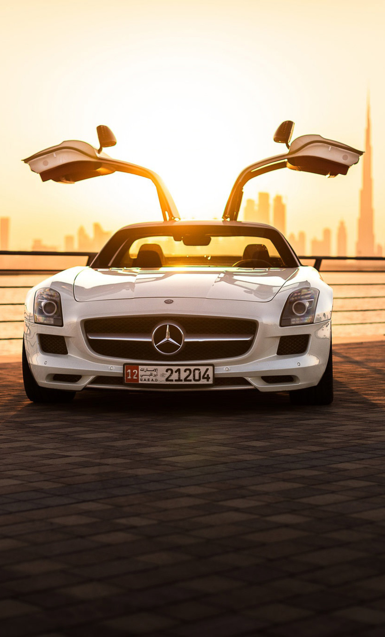 Mercedes Benz SLS AMG Sports Car iPhone HD 4k Wallpaper, Image, Background, Photo and Picture