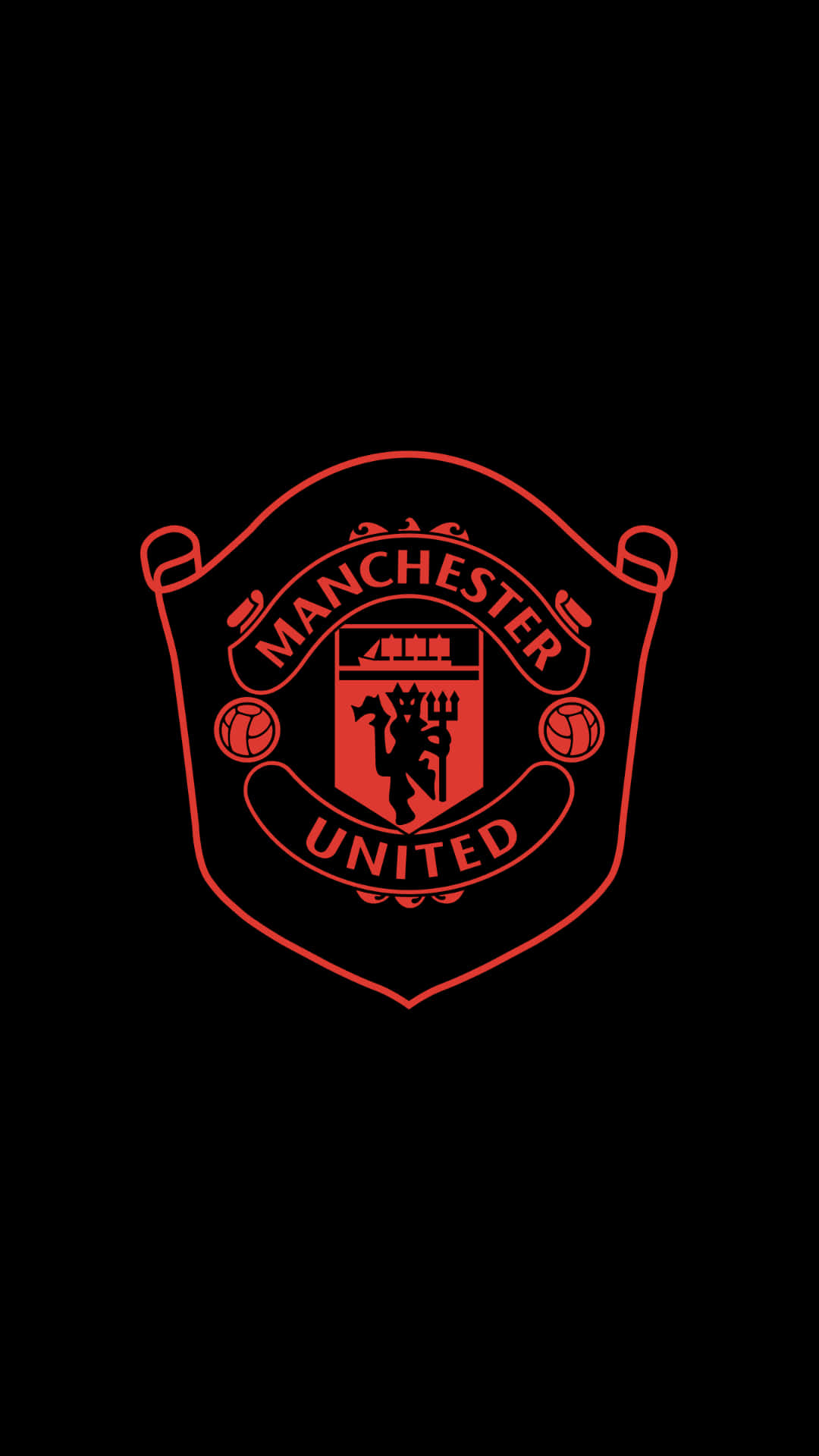Download Celebrate Manchester United with your custom iPhone Wallpaper