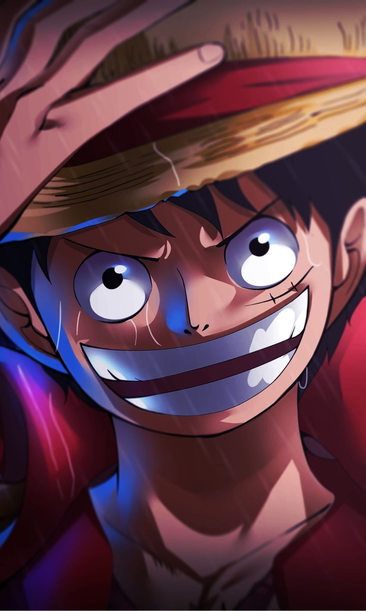 Anime One Piece, Monkey D. Luffy, 1200x2000 Phone HD Wallpaper