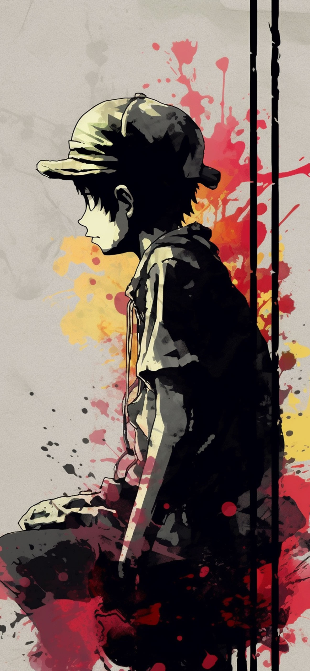 Monkey D. Luffy Street Wallpaper Luffy Wallpaper iPhone