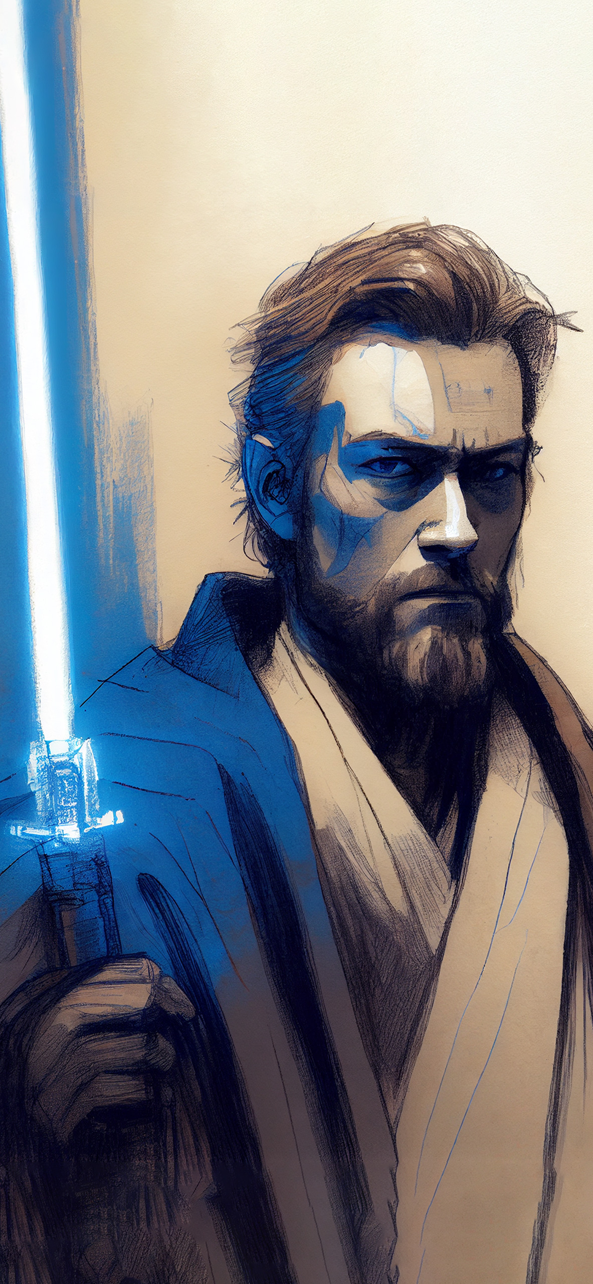 Star Wars Obi Wan Kenobi Sketch