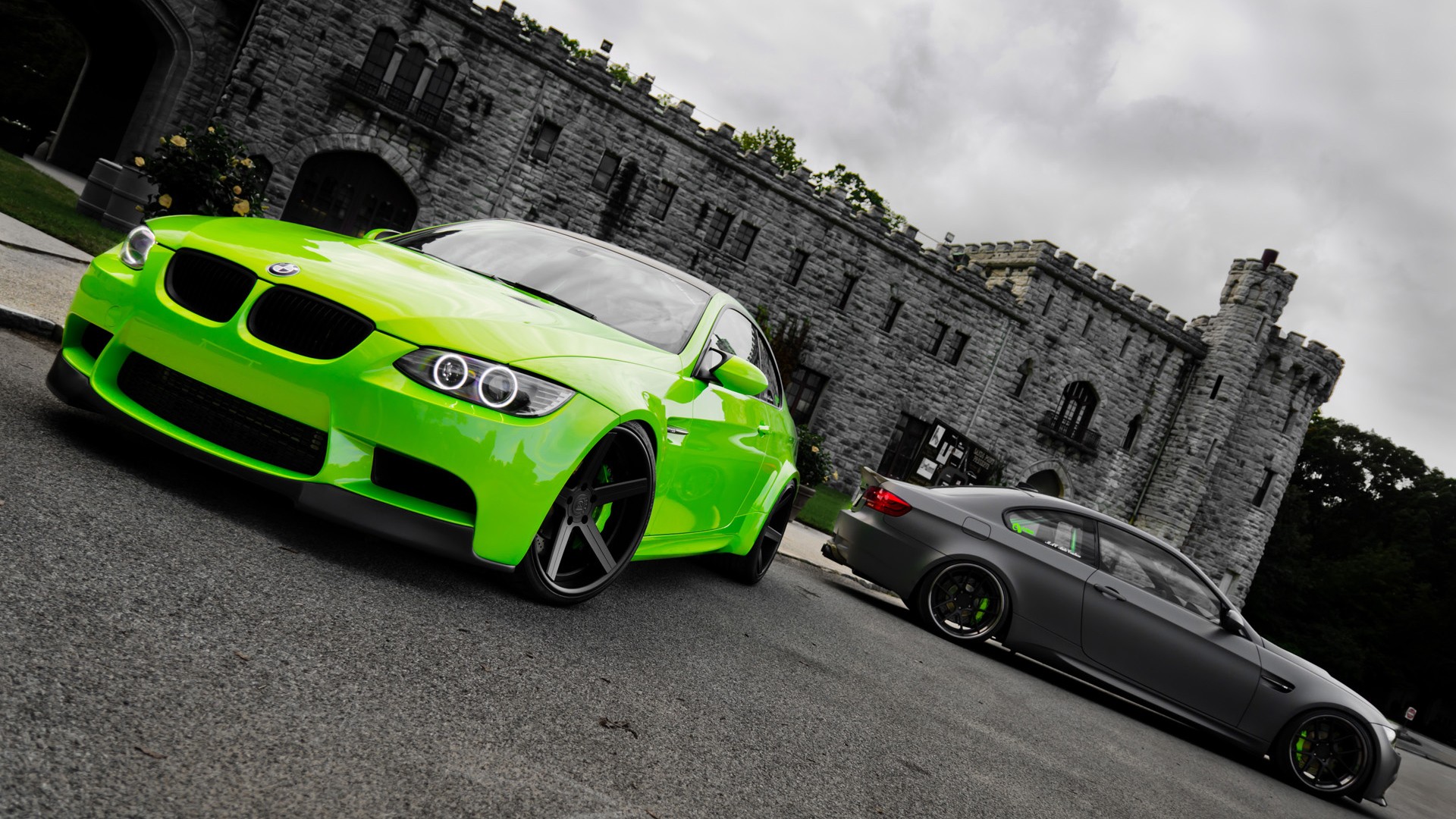 Green BMW M3 2 Wallpaper Car Wallpaper