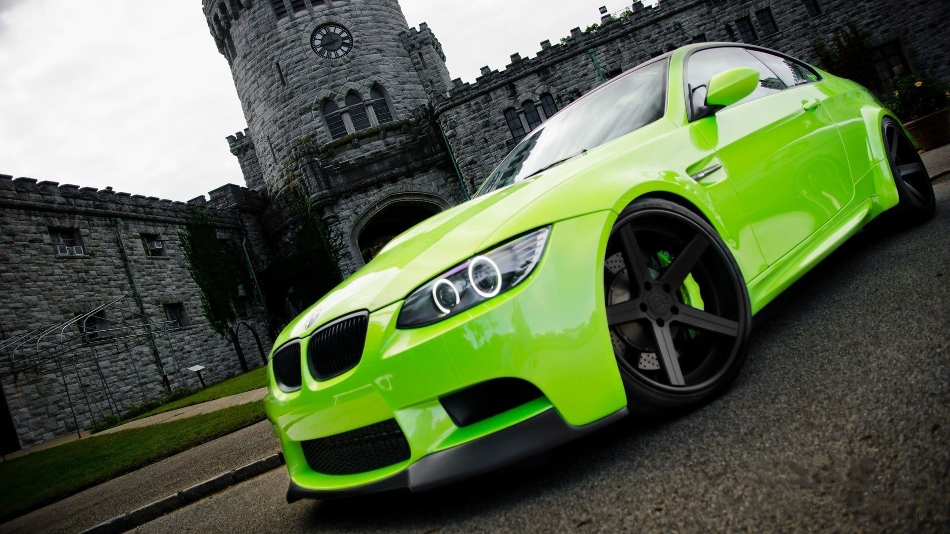 HD wallpaper: neon green BMW car, BMW M3, green cars, mode of transportation. Bmw m3, Bmw, Green car