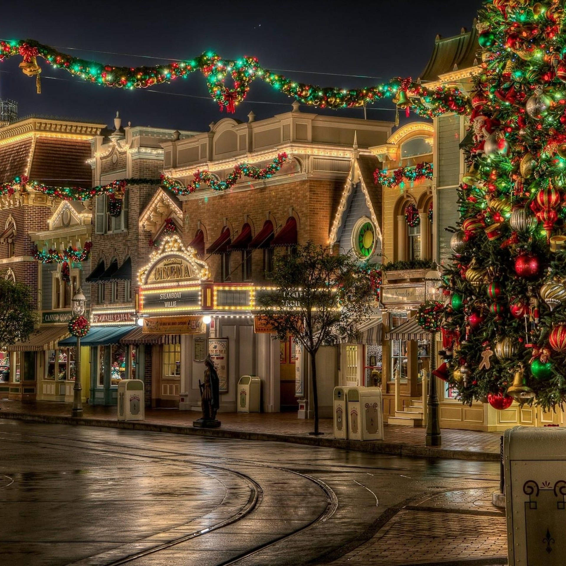 Download “Welcome to the Town of Christmas!” Wallpaper