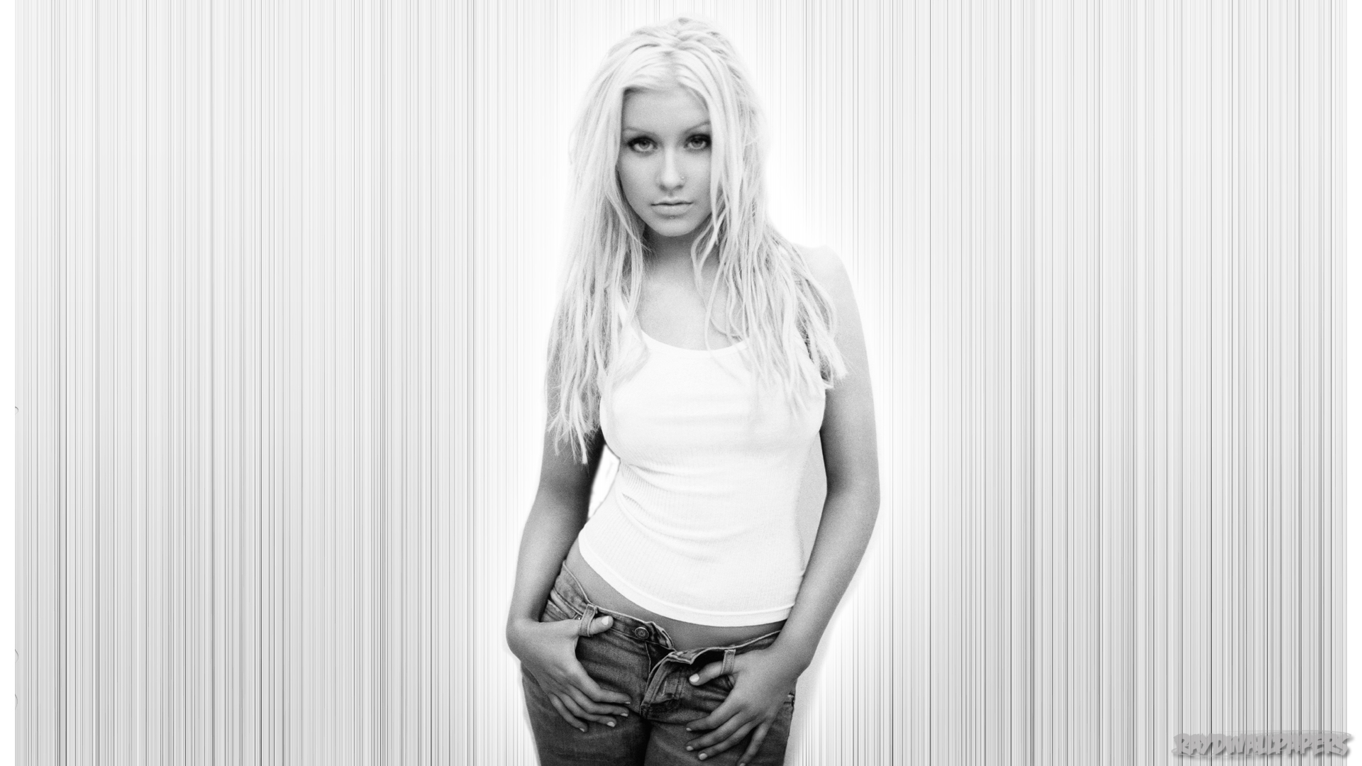 Wallpaper, Christina Aguilera, wallpaper, white, woman 1920x1080