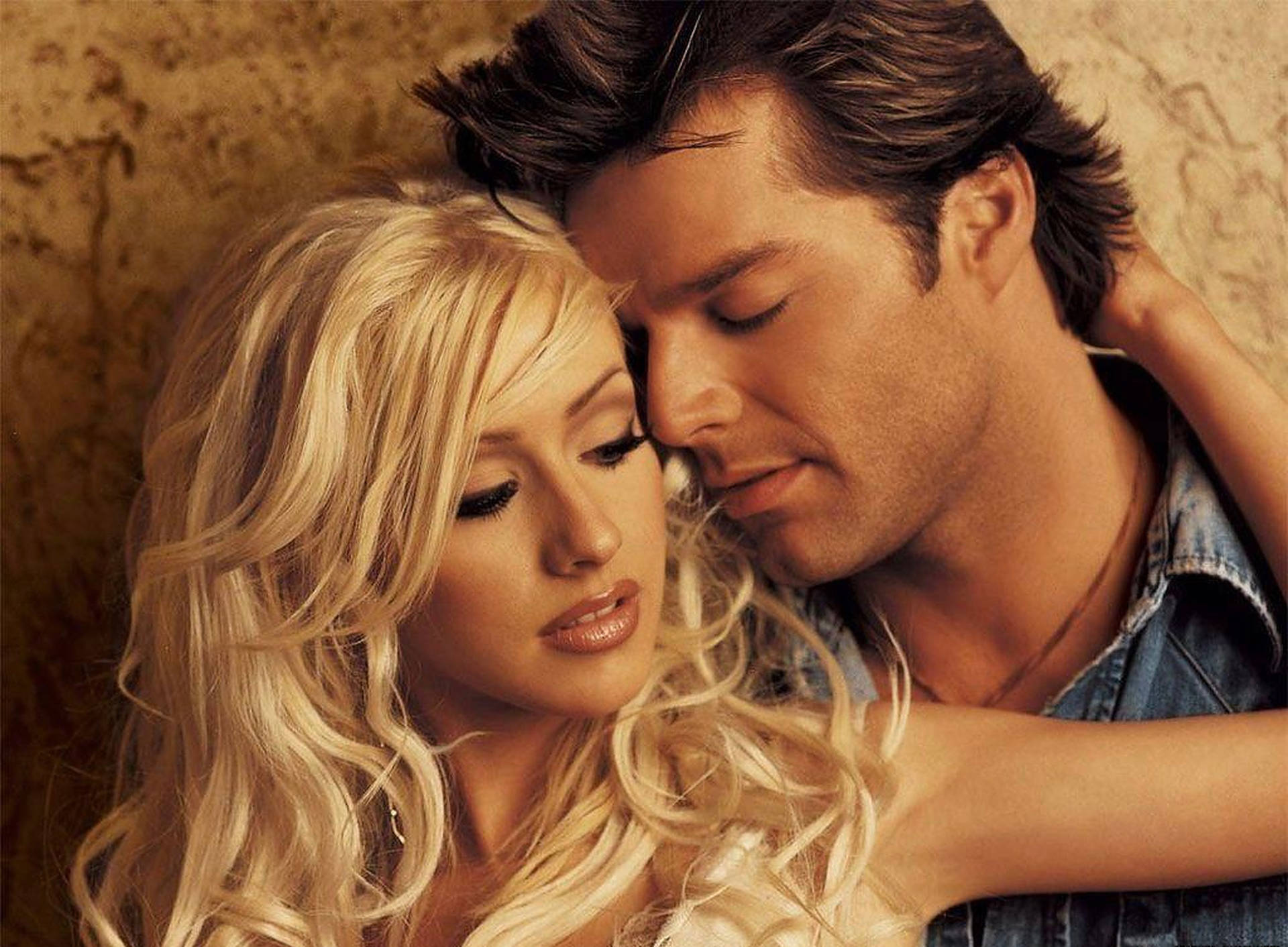 Download Ricky Martin And Christina Aguilera Wallpaper