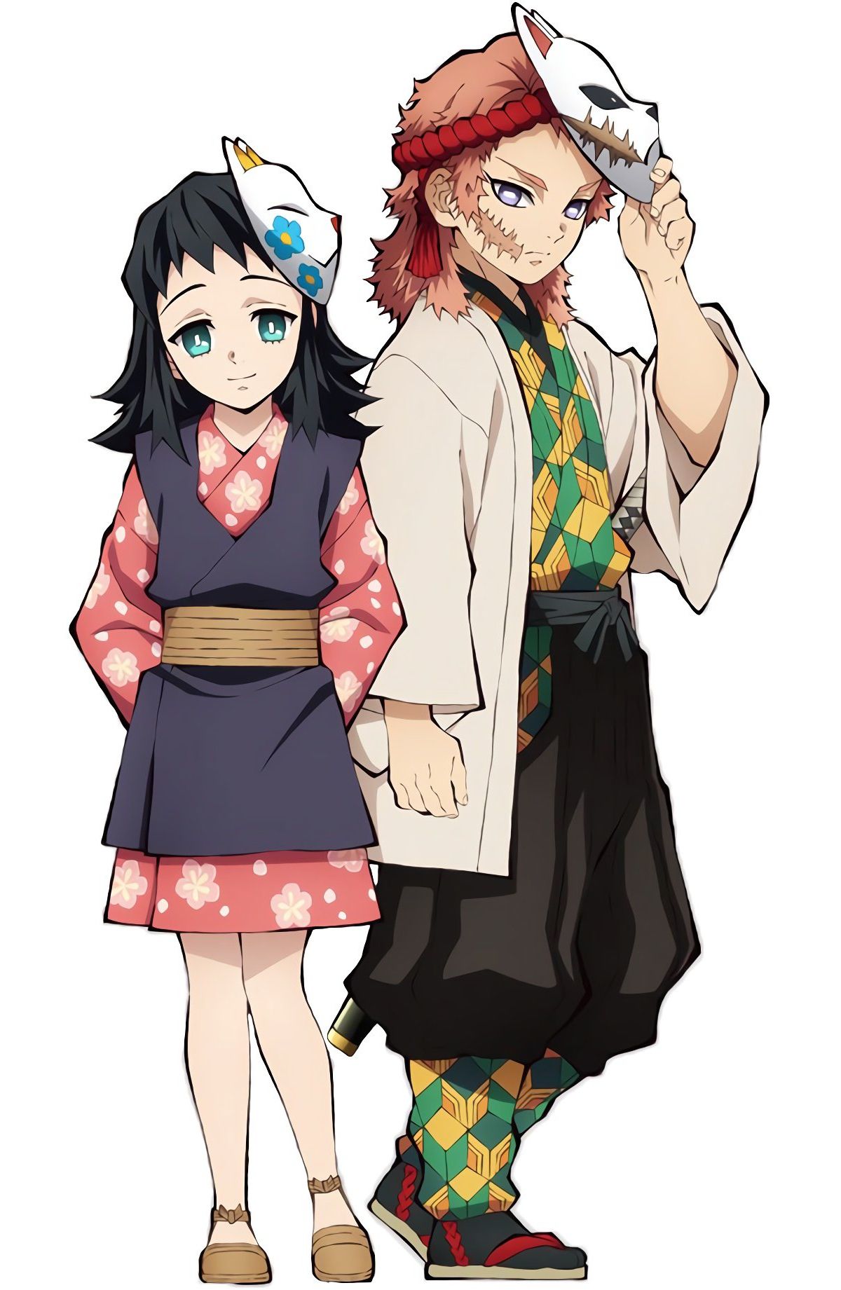 Makomo & Sabito. Kimetsu no Yaiba. Anime demon, Demon, Slayer