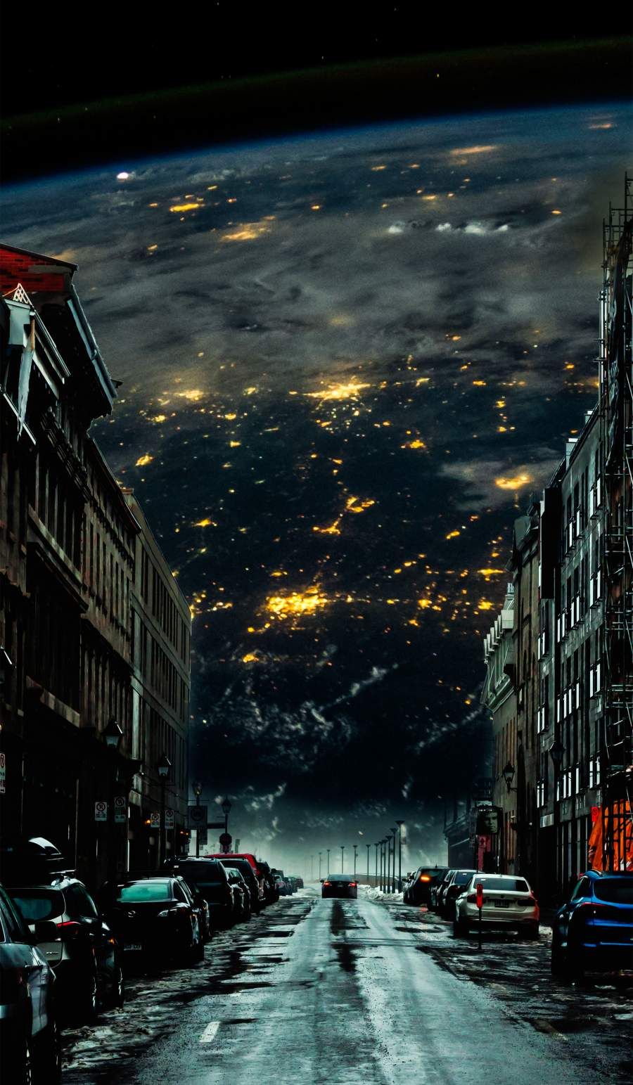 Space City iPhone Wallpaper. City iphone wallpaper, City wallpaper, iPhone wallpaper
