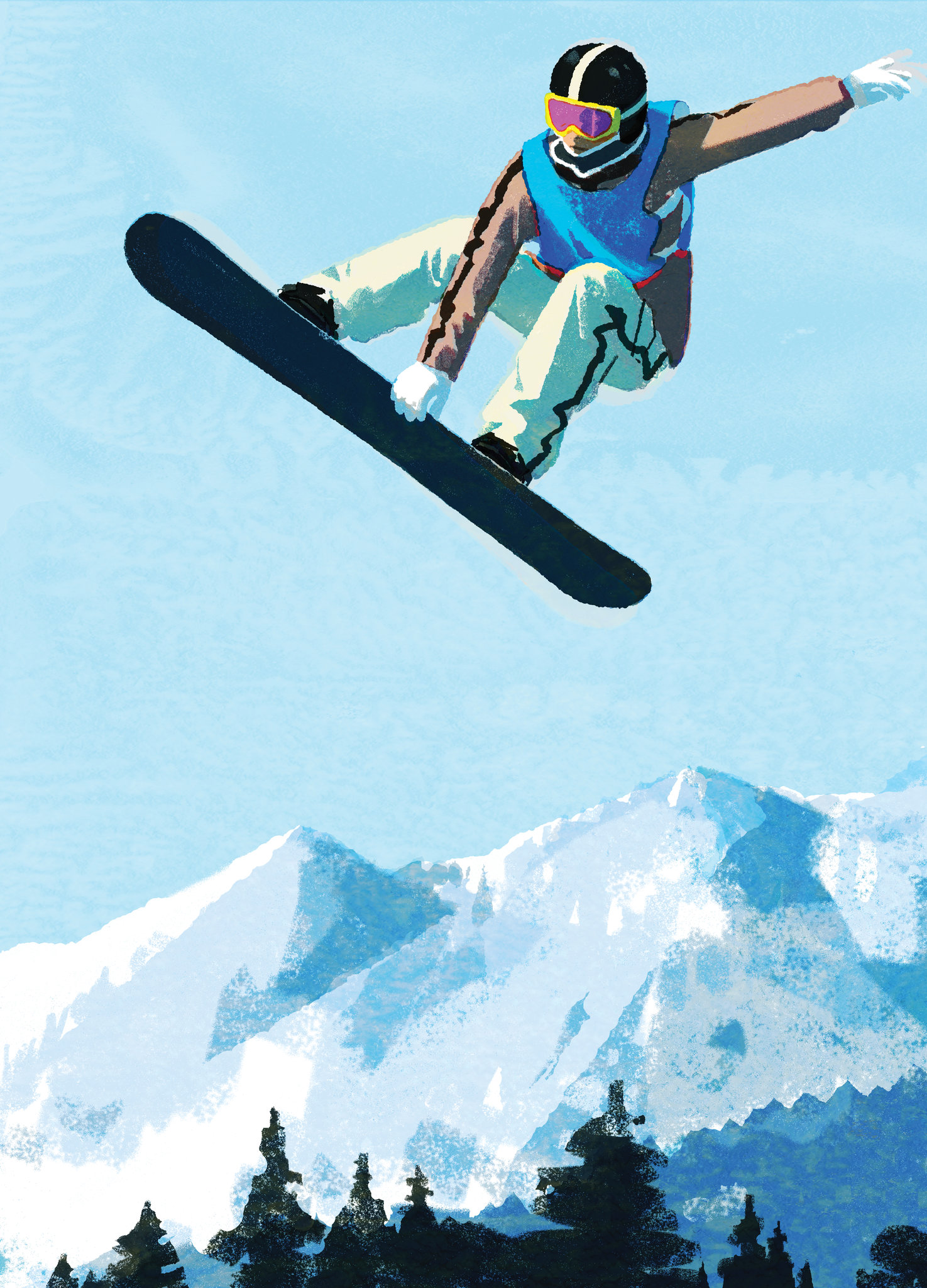 Big Air Snowboarding' To Make Its Big Olympic Debut