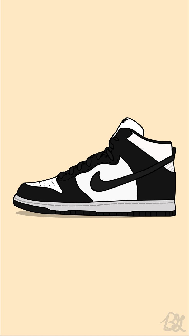 1080p Phone wallpaper of Nike Dunk. Shoes wallpaper, Nike dunks, Sneakers illustration