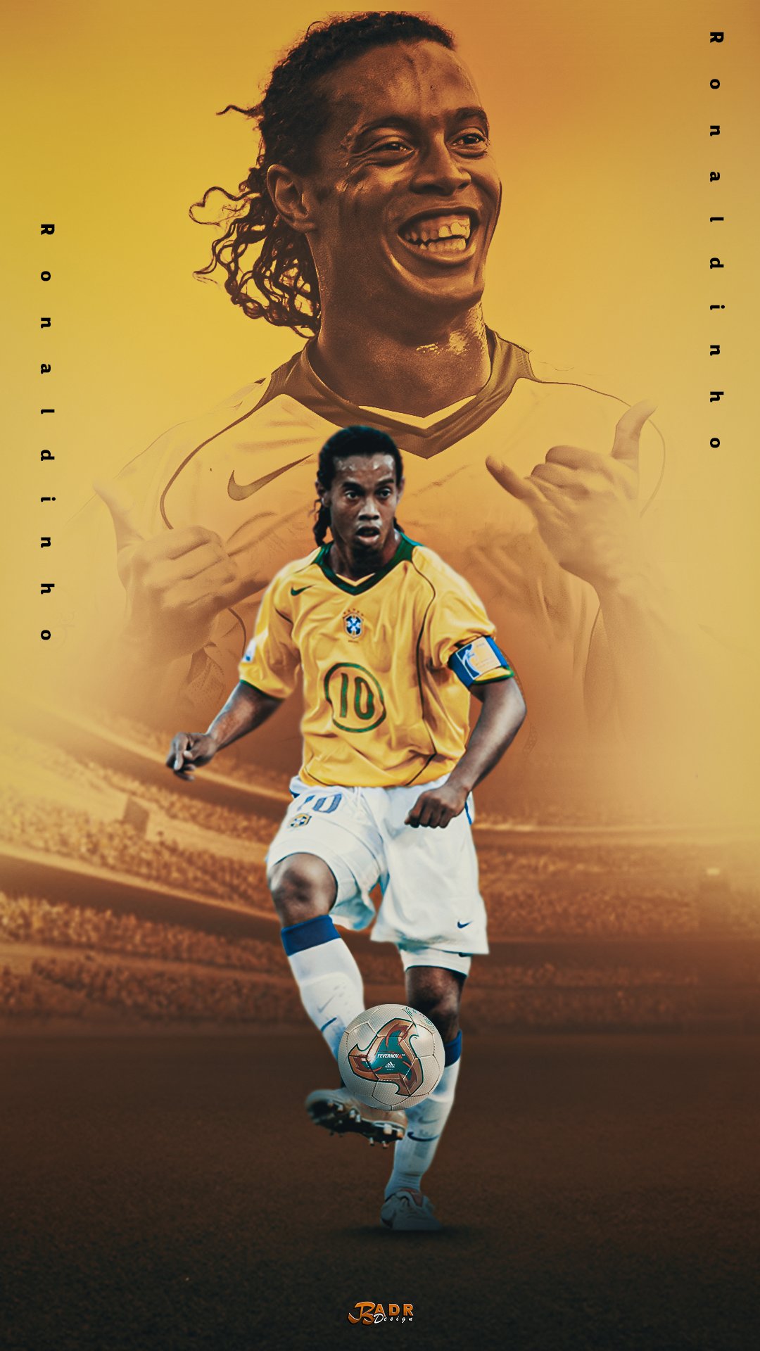 B A D R - Design BADR Design. #football #Art #Wallpaper #design #Ronaldinho #Brazil #Wallpaper o n a l d i n h o