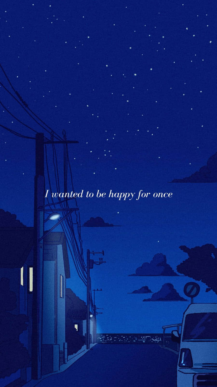 Download “Life can be hard, but we can find solace in our phones.” Wallpaper