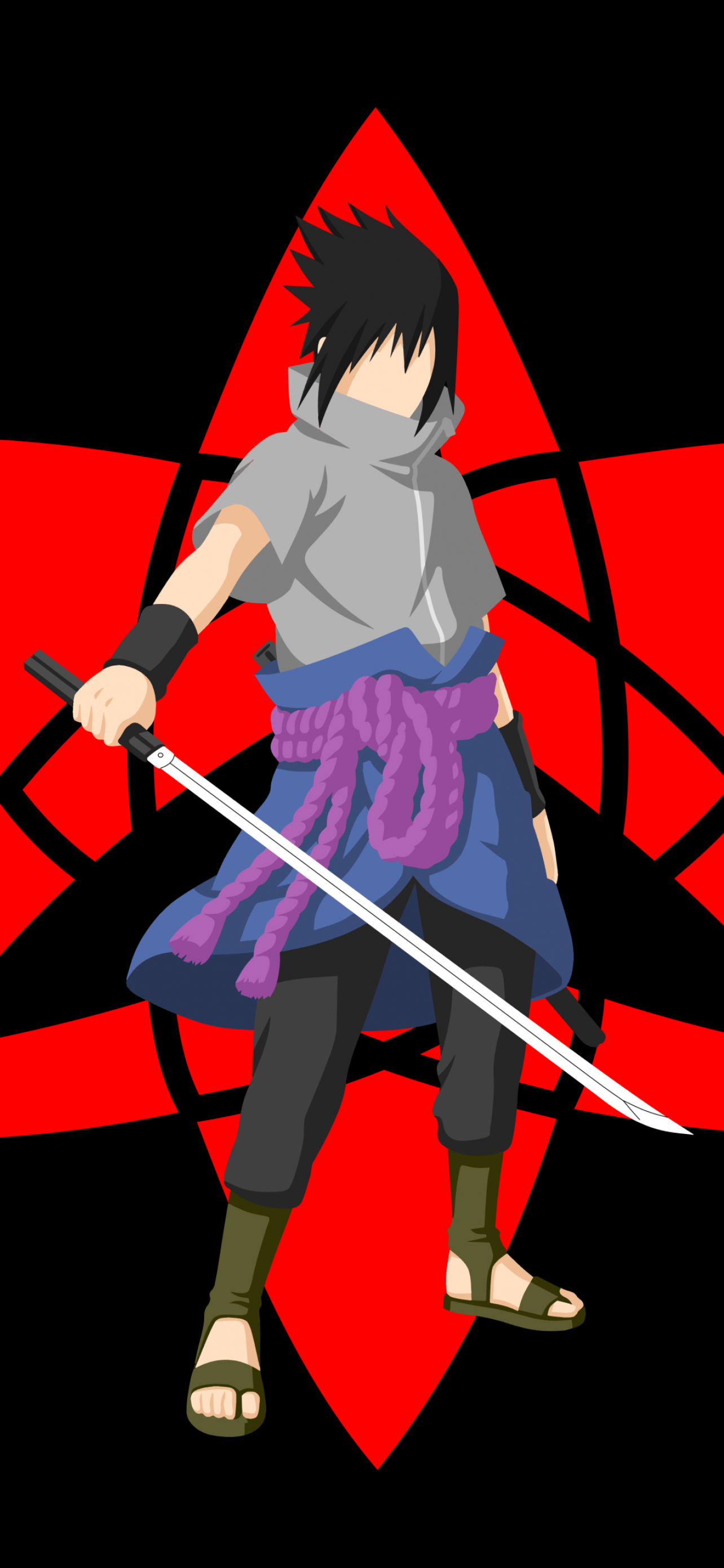 Sasuke Uchiha Wallpaper 4K, Mangekyo Sharingan
