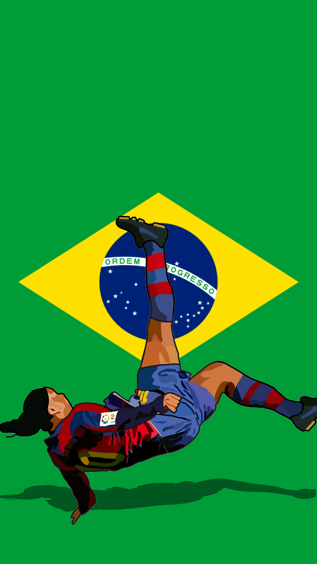 Ronaldinho wallpaper made