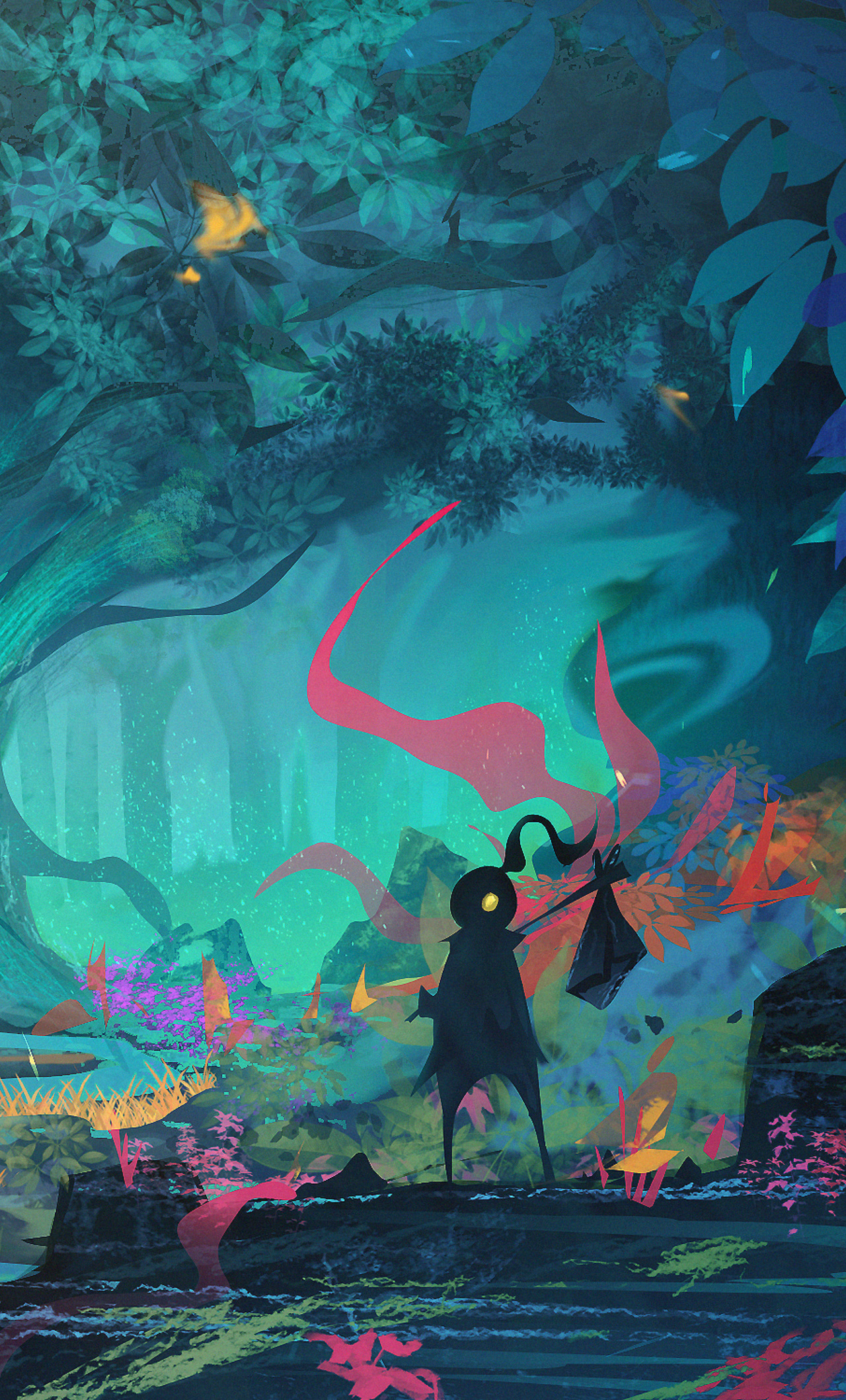 Magical Forest iPhone HD 4k Wallpaper, Image, Background, Photo and Picture