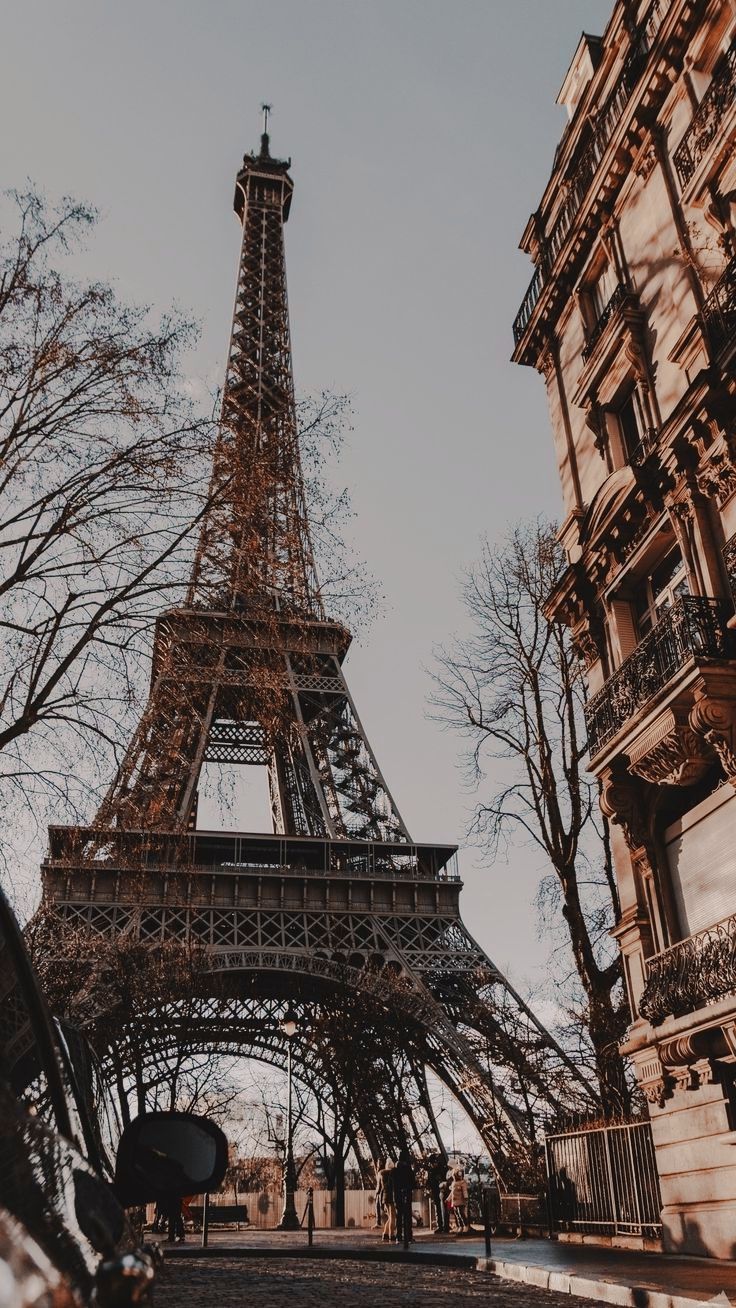 Eiffel Tower, Paris. Картинки парижа, Фоновые рисунки, Фотографии рассвета