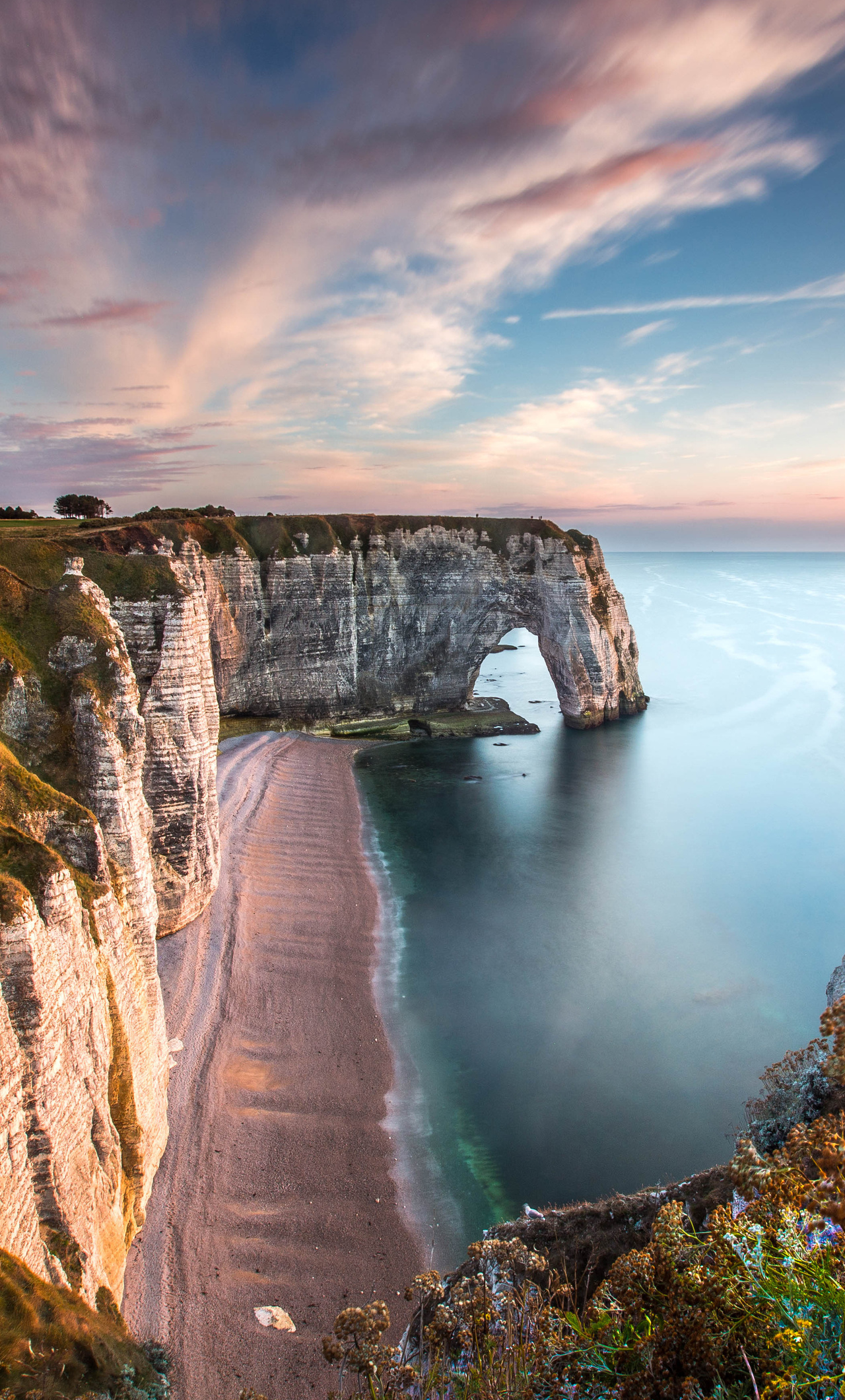 Etretat Normandie France 5k iPhone HD 4k Wallpaper, Image, Background, Photo and Picture