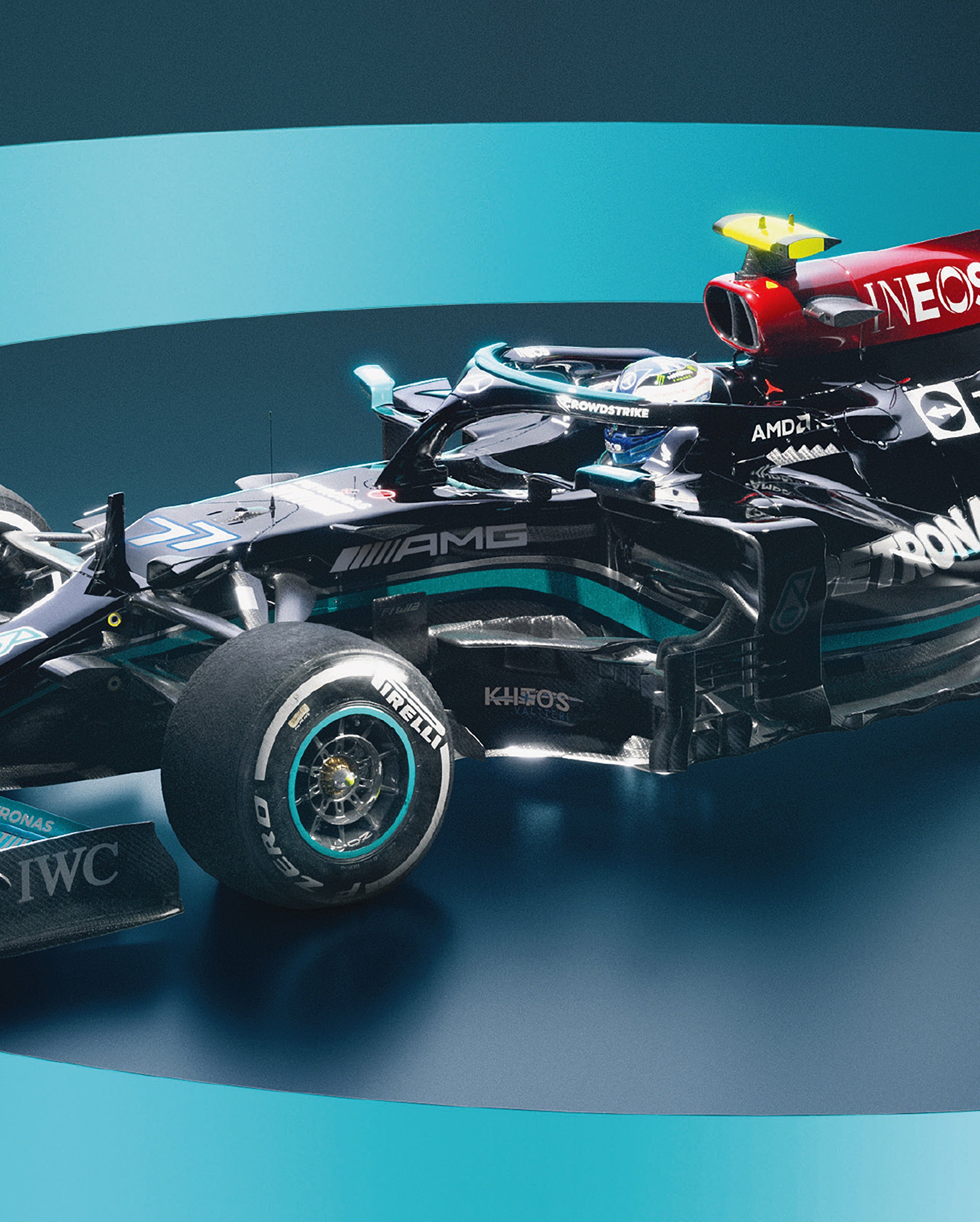 Team F1 8 Titles Collectors Edition Poster. Official Mercedes AMG PETRONAS F1 Team Store