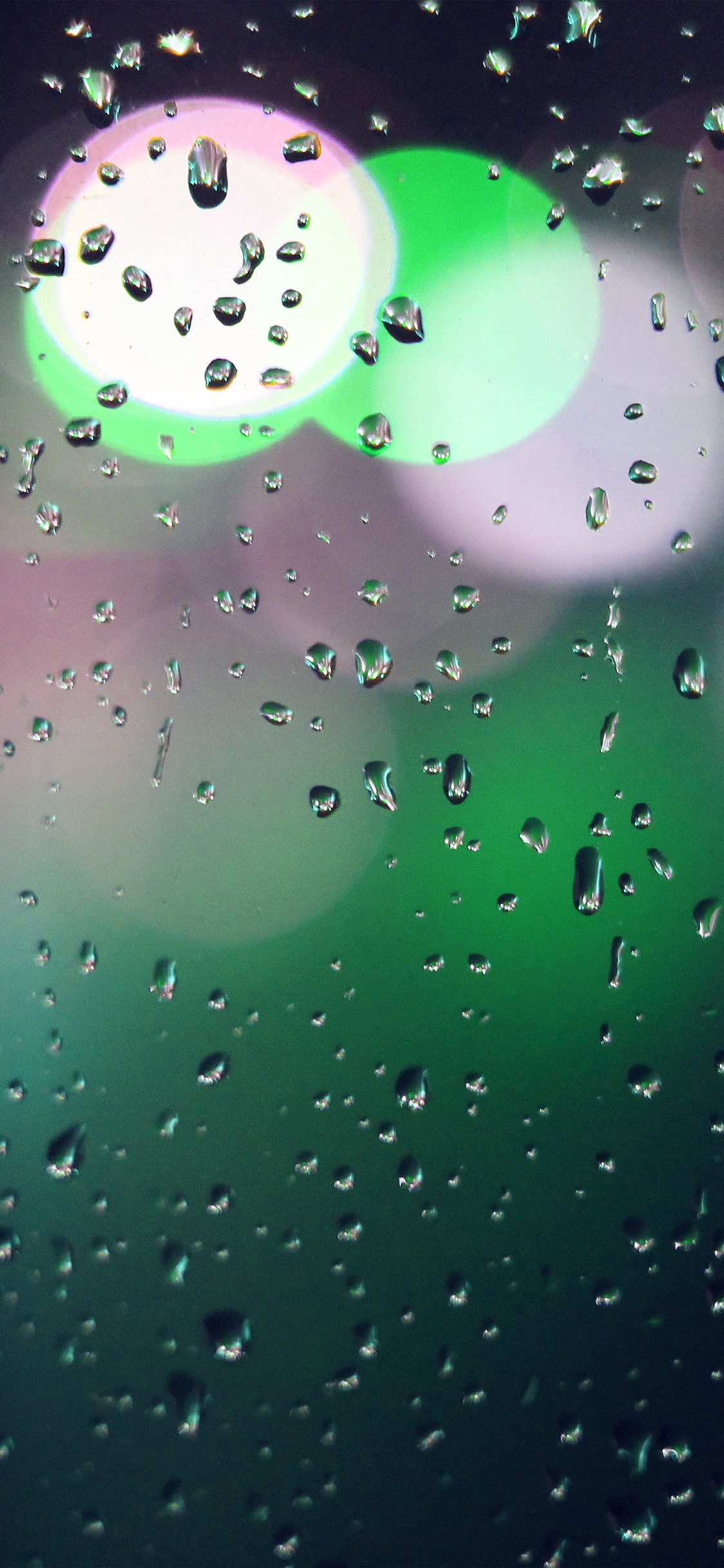 Rainy wallpaper for iPhone