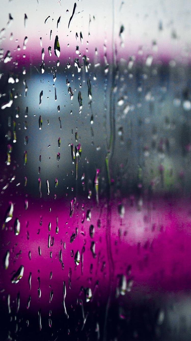 Rainy drops Wallpaper Download
