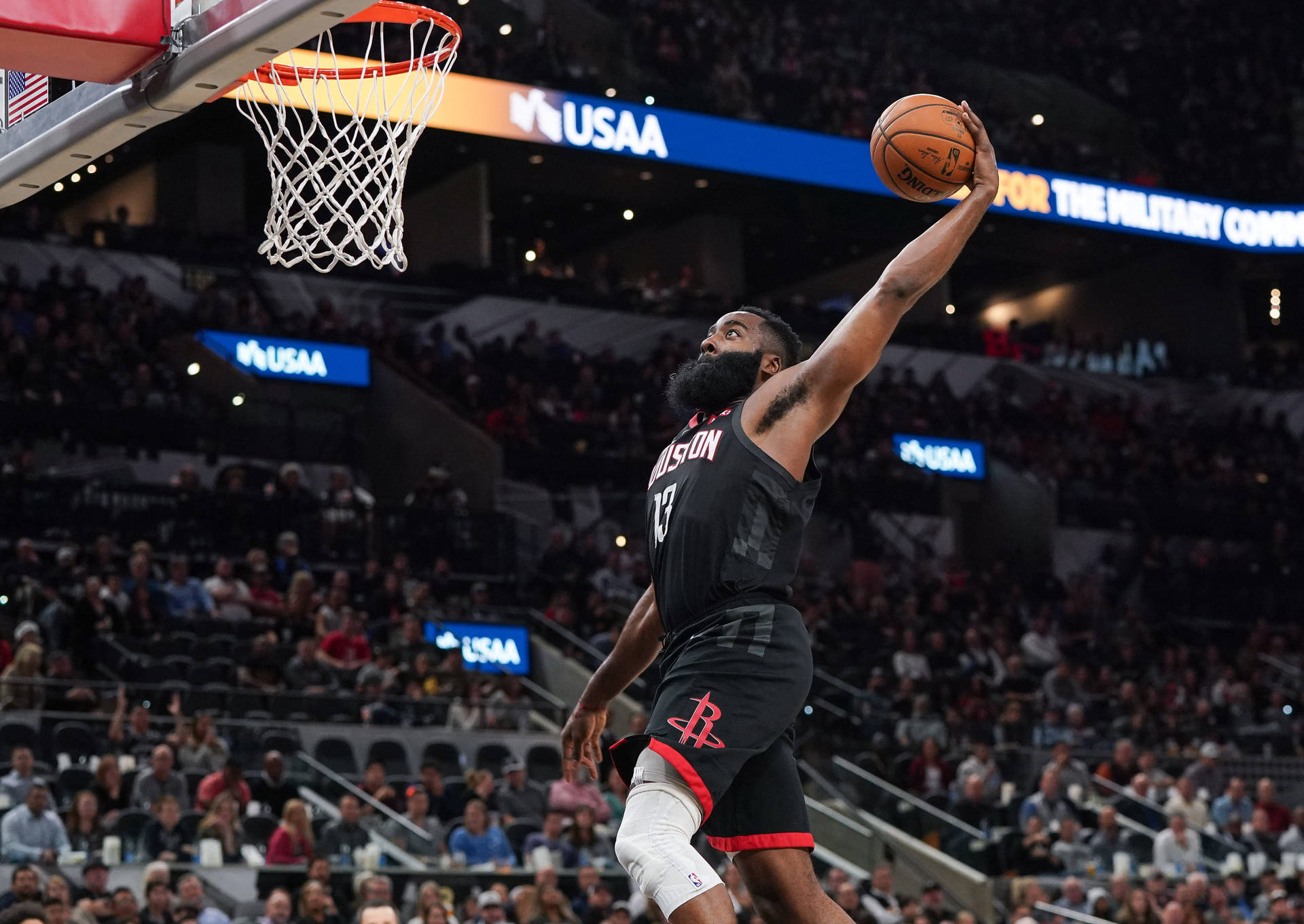 Download James Harden Dunk Wallpaper