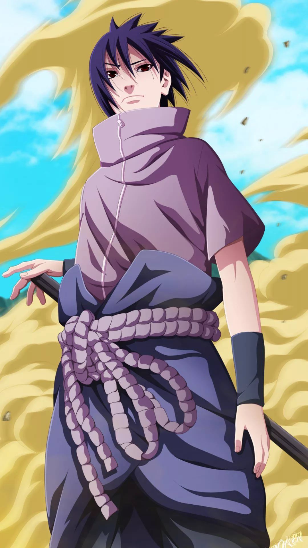 Sasuke iPhone Wallpaper