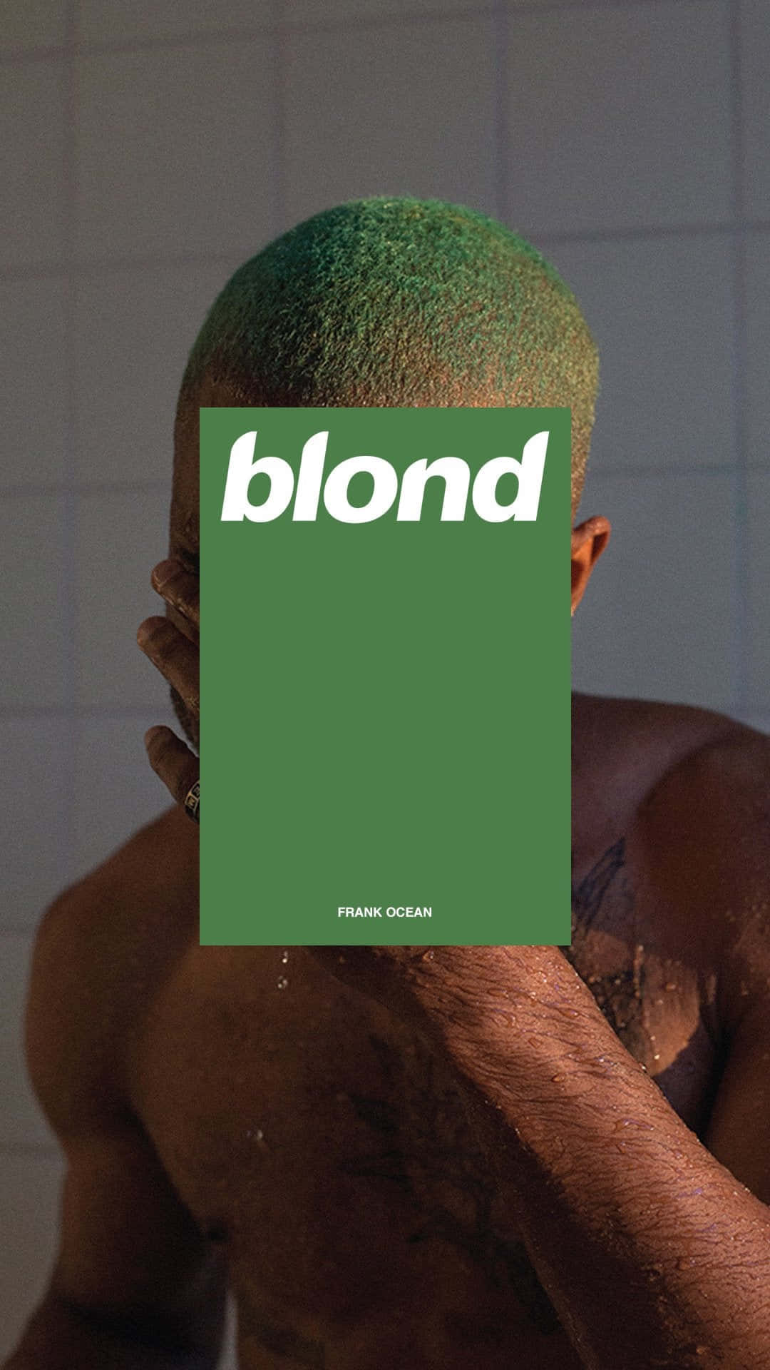 Download Frank Ocean in his critically acclaimed 2016 album Blonde Wallpaper
