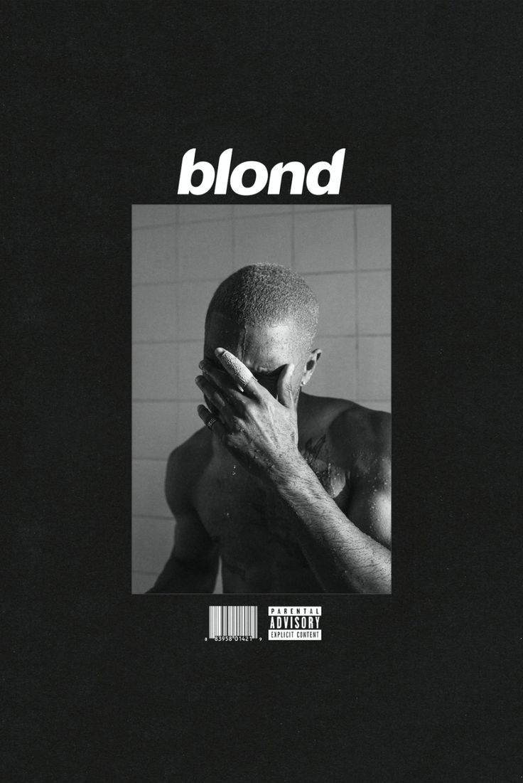Frank Ocean 'Blonde' Black Poster. Frank ocean, Frank ocean wallpaper, Music poster