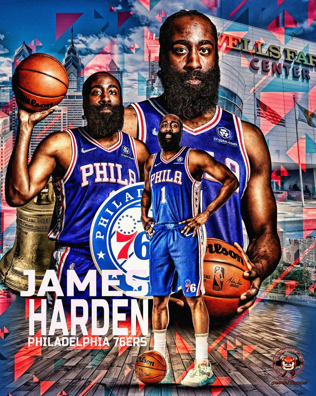 graphicartist19 on Instagram: “Design made of newest # jamesharden #nba #lebronjames #ba. Nfl football 49ers, Nba basketball art, Nba picture
