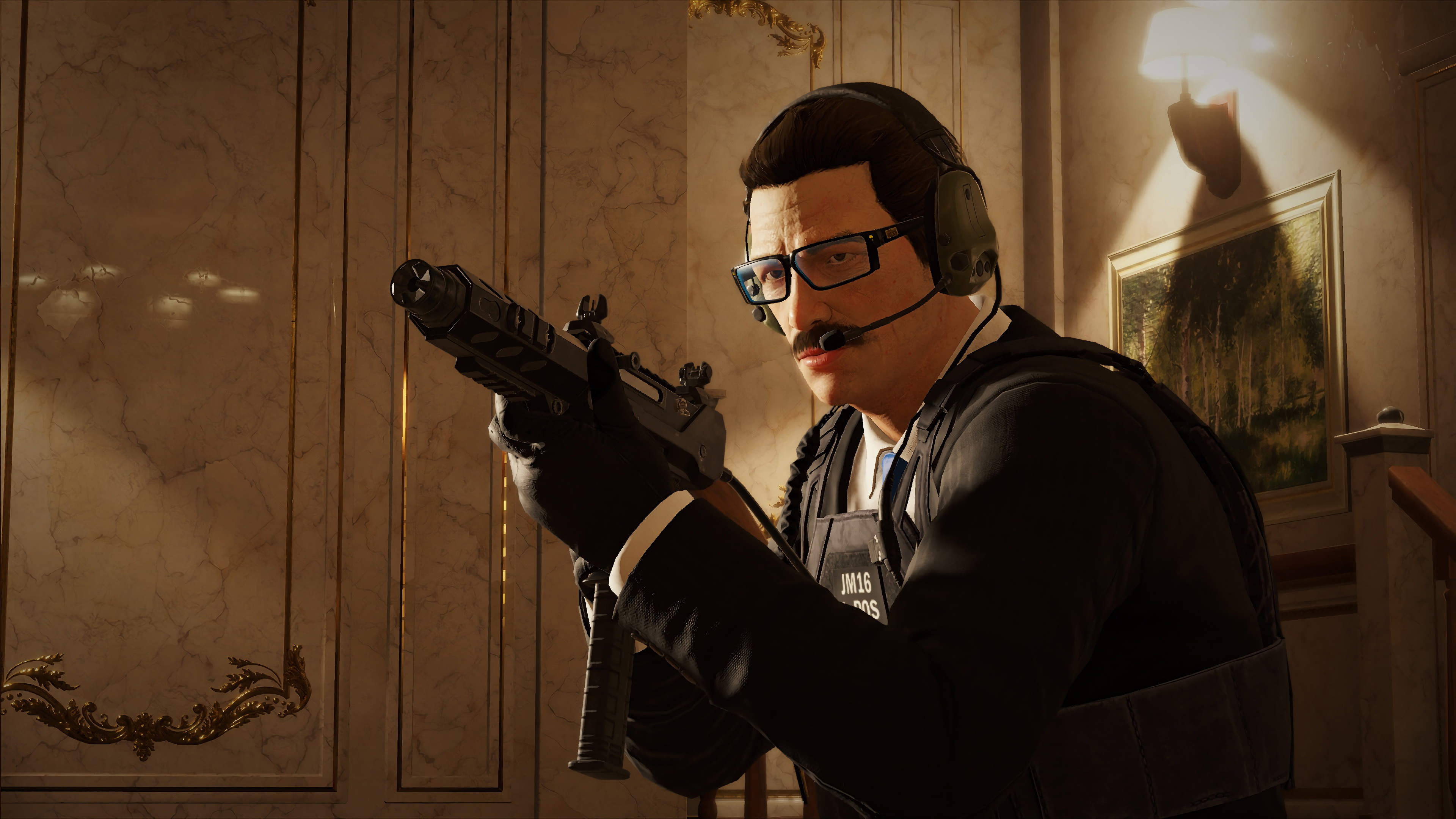 Warden Rainbow Six Siege 4K Wallpaper