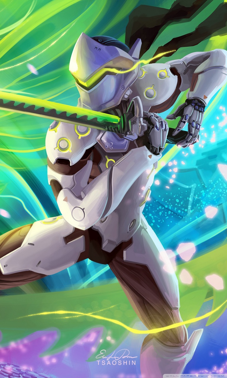 Overwatch Genji Ultra HD Desktop