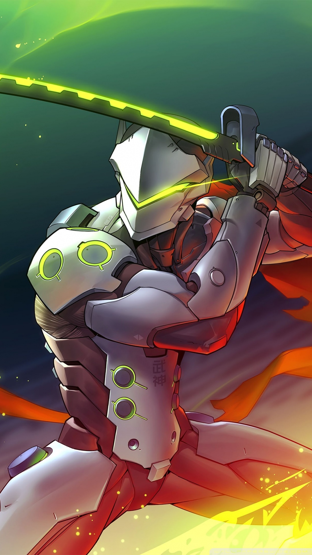 Overwatch Genji Ultra HD Desktop Background Wallpaper for: Widescreen & UltraWide Desktop & Laptop, Multi Display, Dual Monitor, Tablet