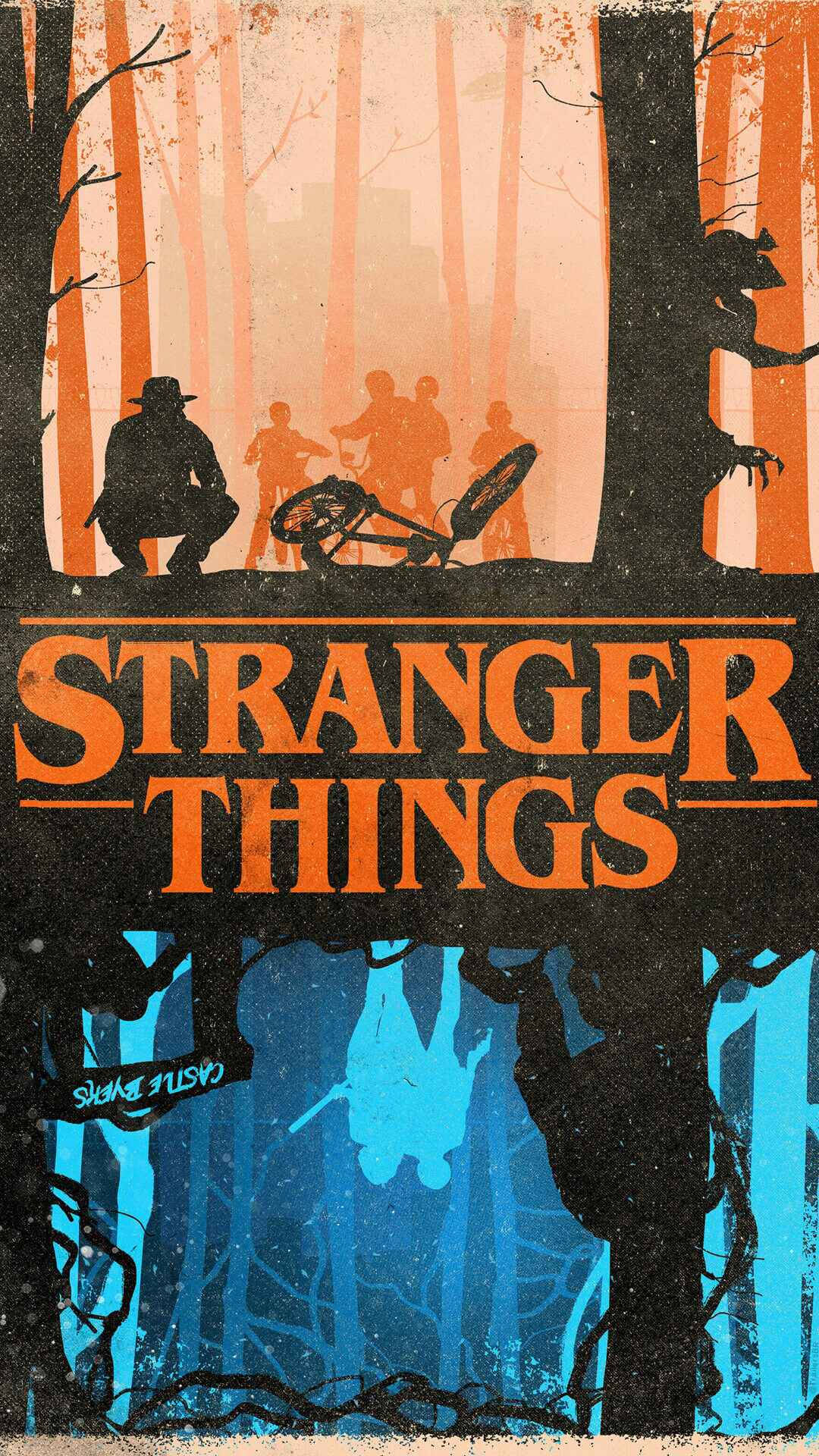 Stranger Things iPhone Wallpaper