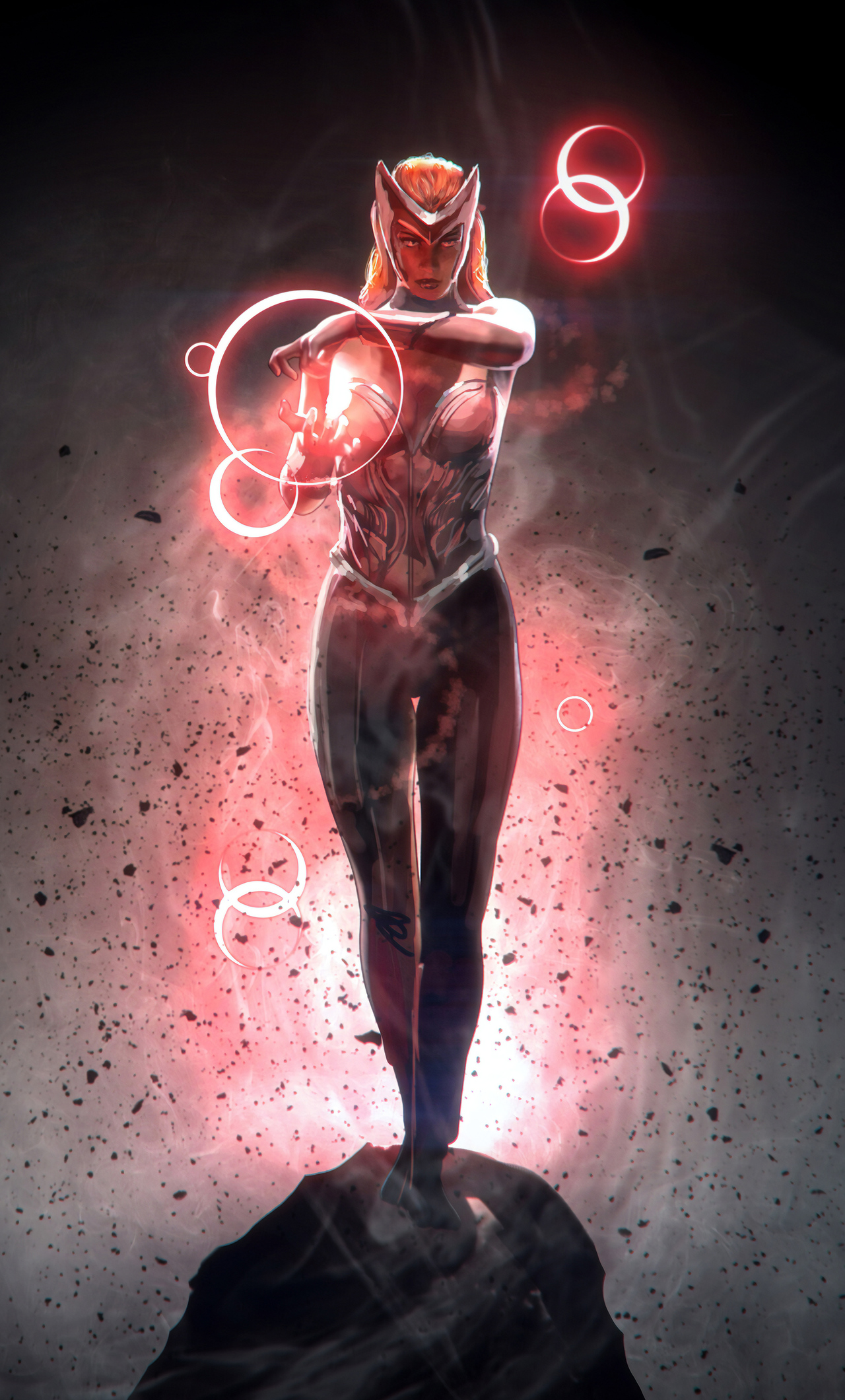 Scarlet Witch Marvel Superhero iPhone HD 4k Wallpaper, Image, Background, Photo and Picture