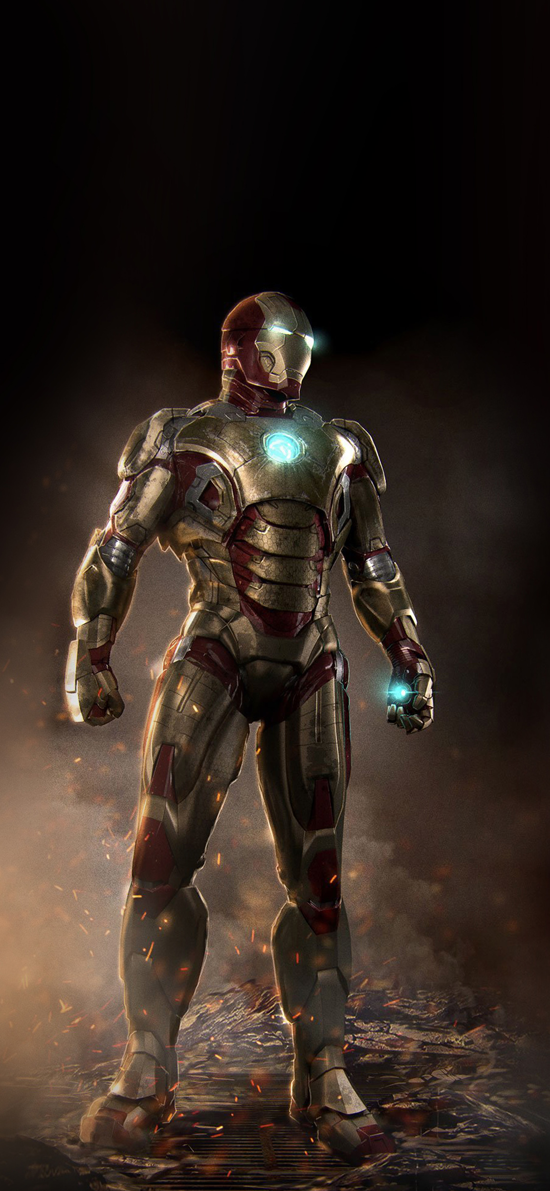 Ironman Hero Marvel Art Illust