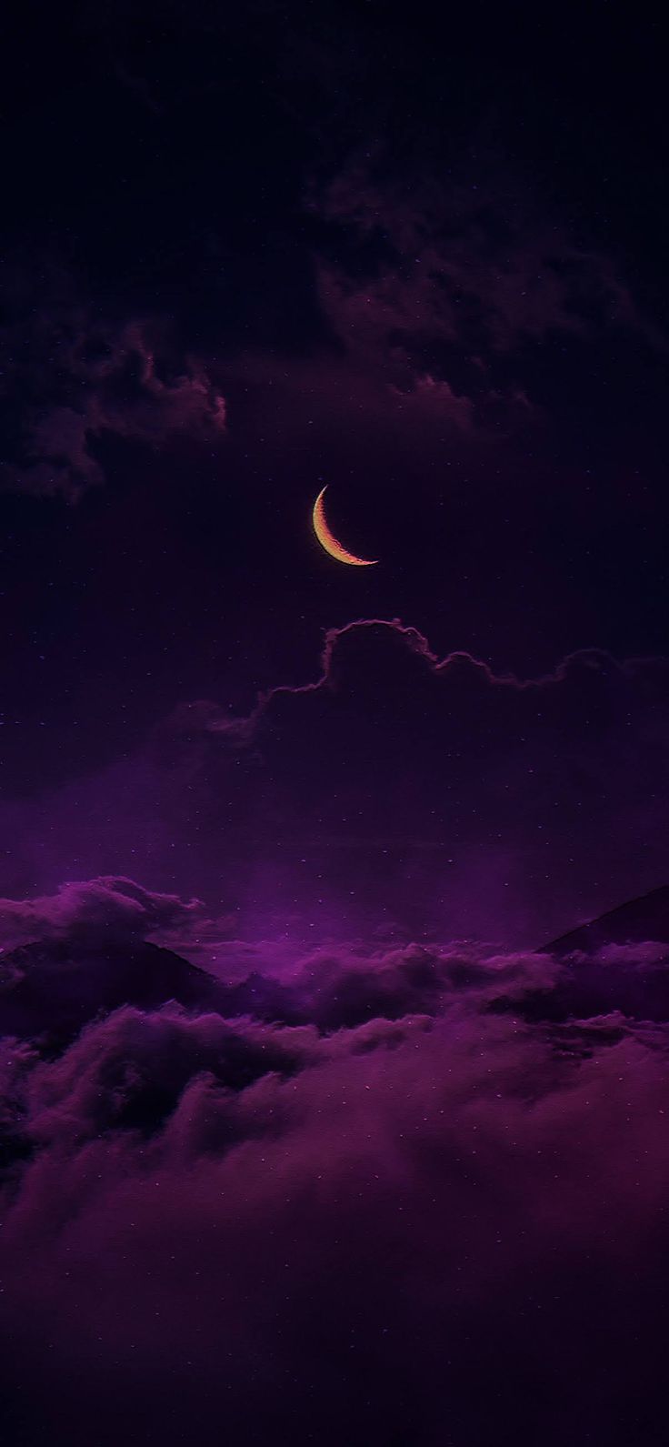 wallpaper iphone sky moon