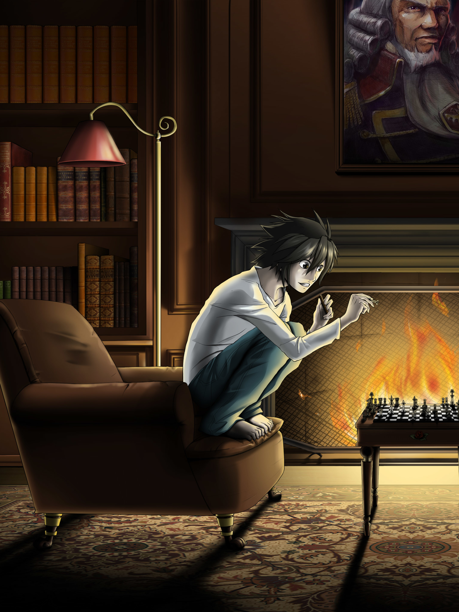 Mobile wallpaper: Anime, Death Note, L (Death Note), 1357743 download the picture for free