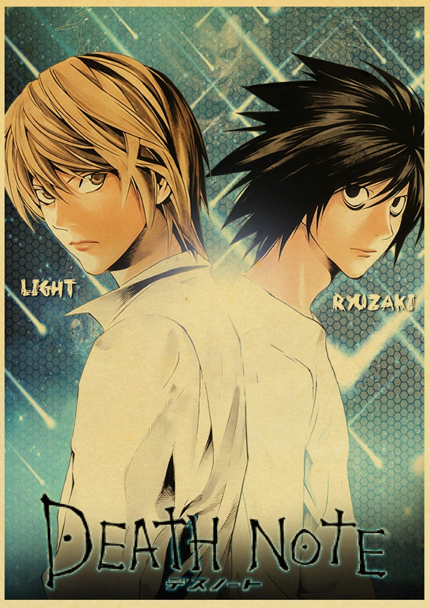 Light x L Death Note Poster