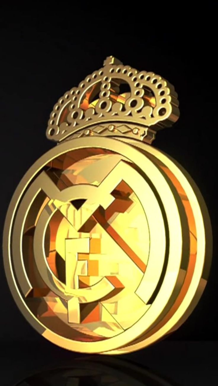 Real Madrid crest wallpaper. Real madrid logo, Real madrid crest, Real madrid wallpaper