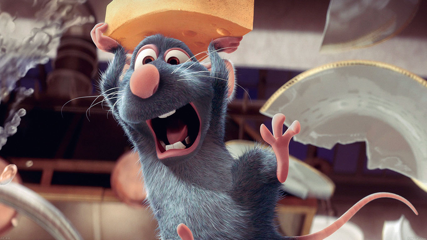 wallpaper for desktop, laptop. ratatouille disney pixar illust art