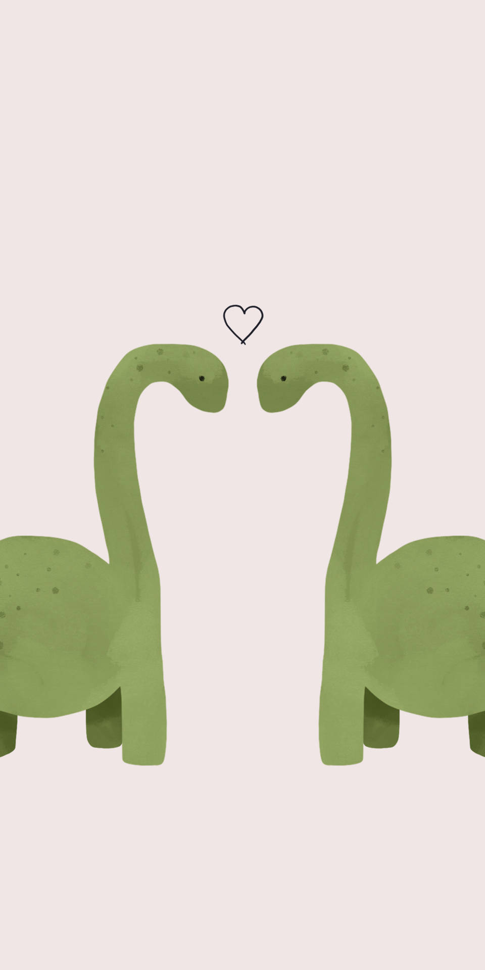 Cute Dinosaur iPhone Wallpaper
