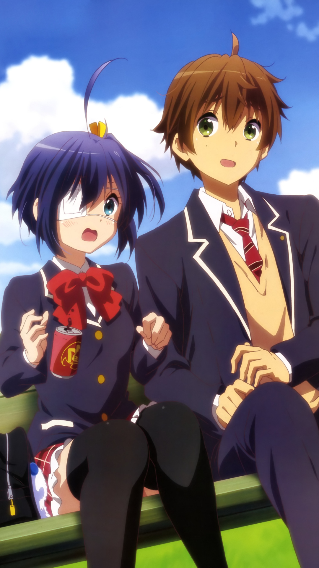 Mobile wallpaper: Anime, Love Chunibyo & Other Delusions, Yūta Togashi, Satone Shichimiya, 1242686 download the picture for free