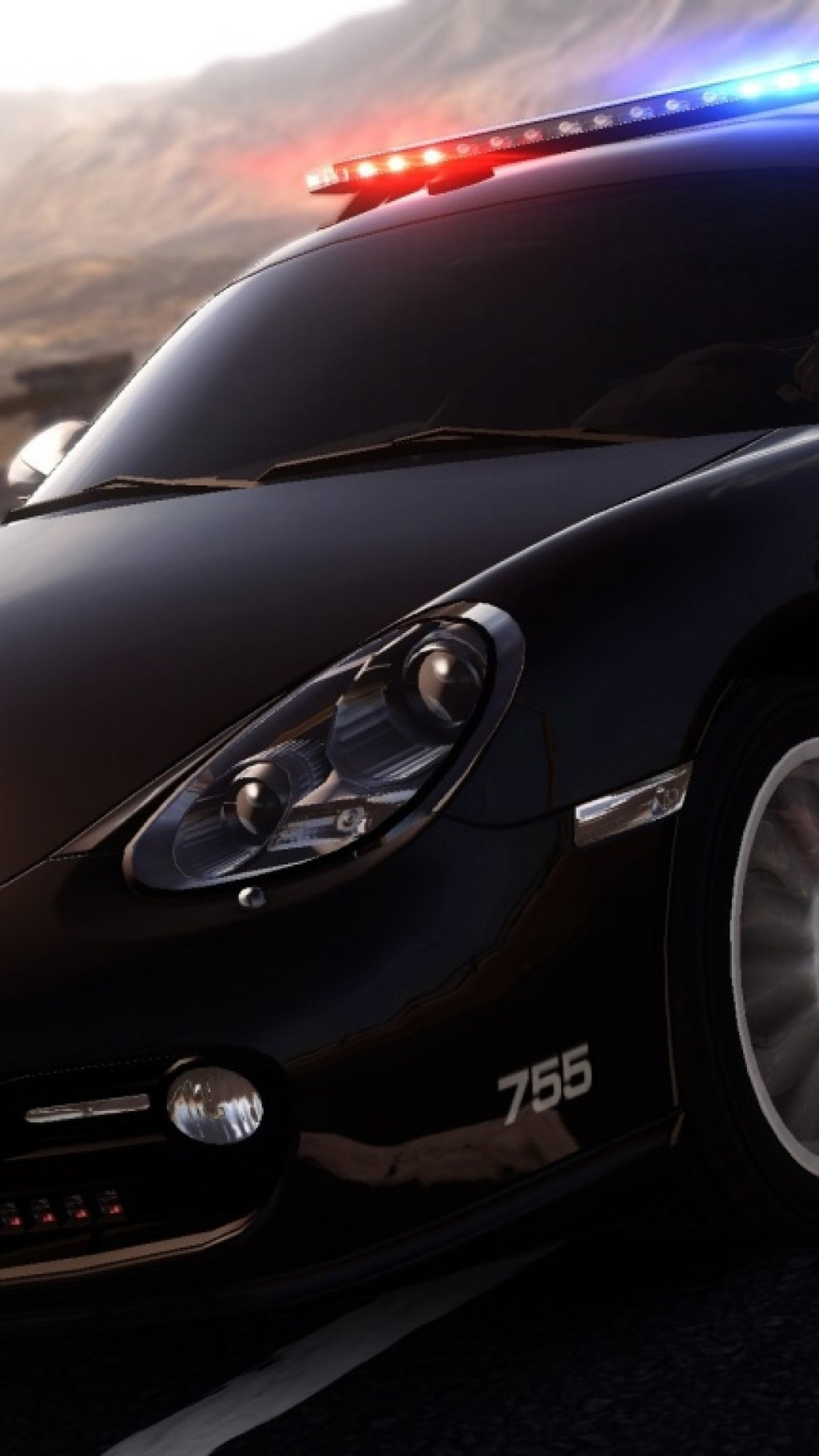 Need for speed Police car Wallpaper for iPhone 11, Pro Max, X, 8, 7, 6