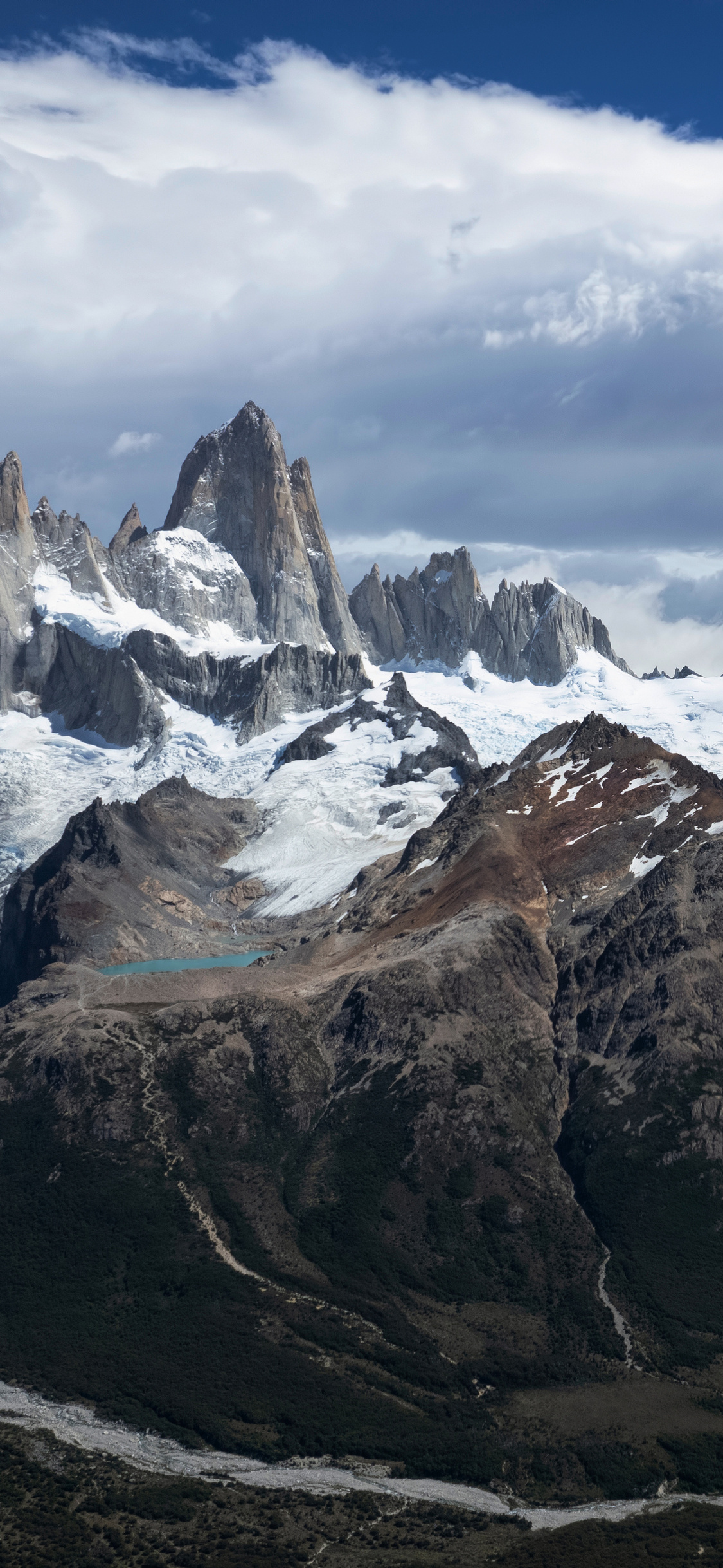 Argentina Mountains Patagonia Crag Clouds 5k iPhone XS, iPhone 10, iPhone X HD 4k Wallpaper, Image, Background, Photo and Picture