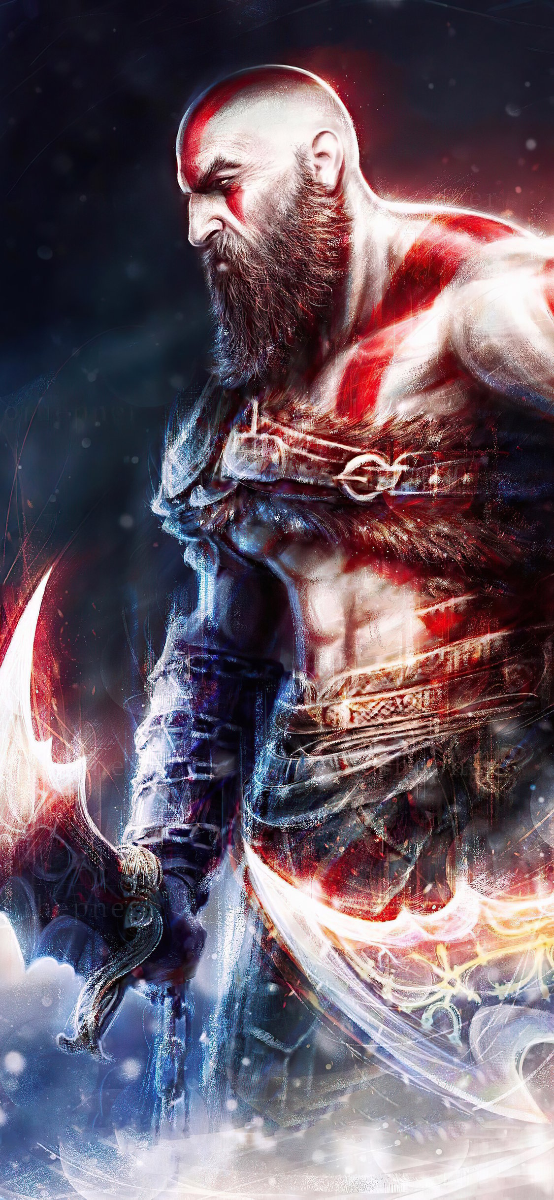 1125x2436 Resolution Thor in God of War Ragnarok Iphone XS,Iphone 10,Iphone  X Wallpaper - Wallpapers Den