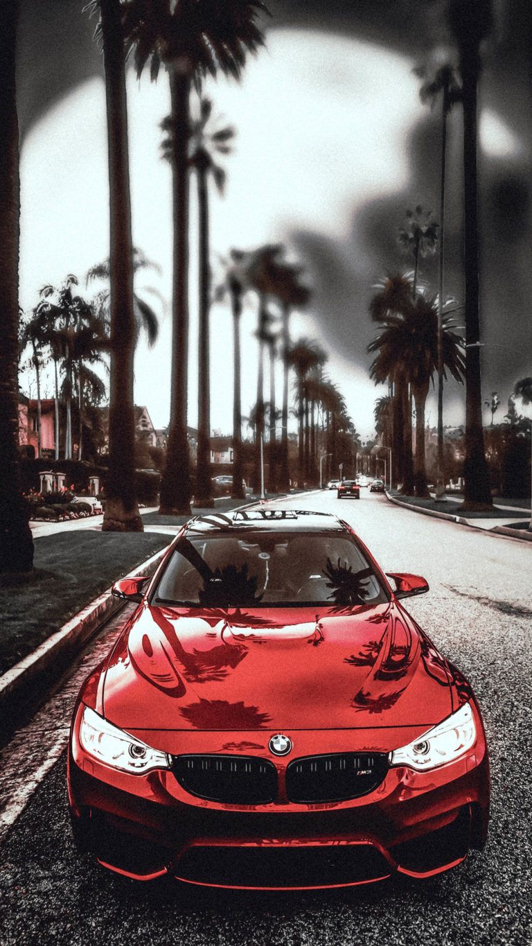 BMW M3 Red 4K Ultra HD Mobile Phone
