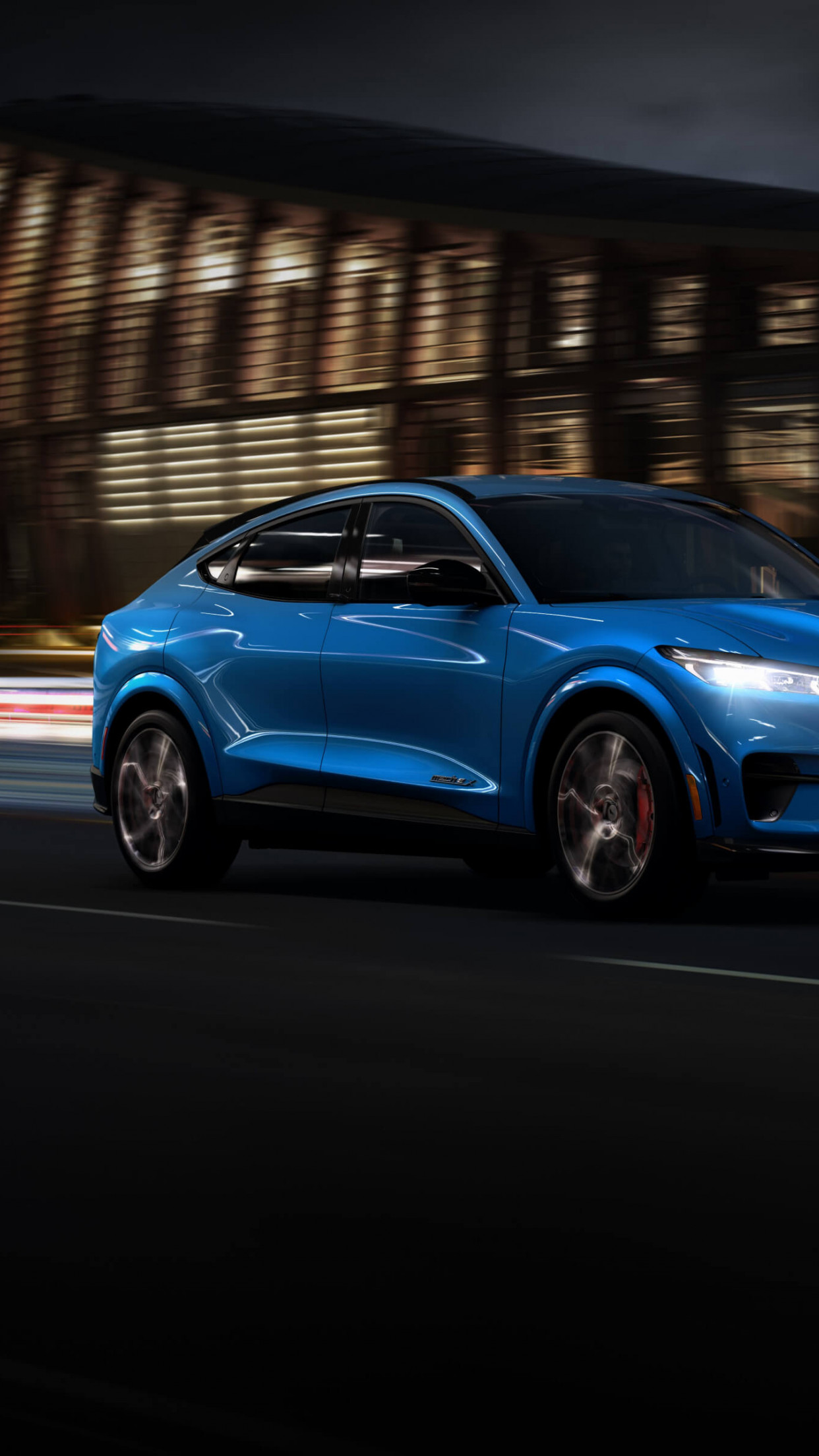 Download wallpaper: Ford Mustang Mach E GT Performance 1242x2208